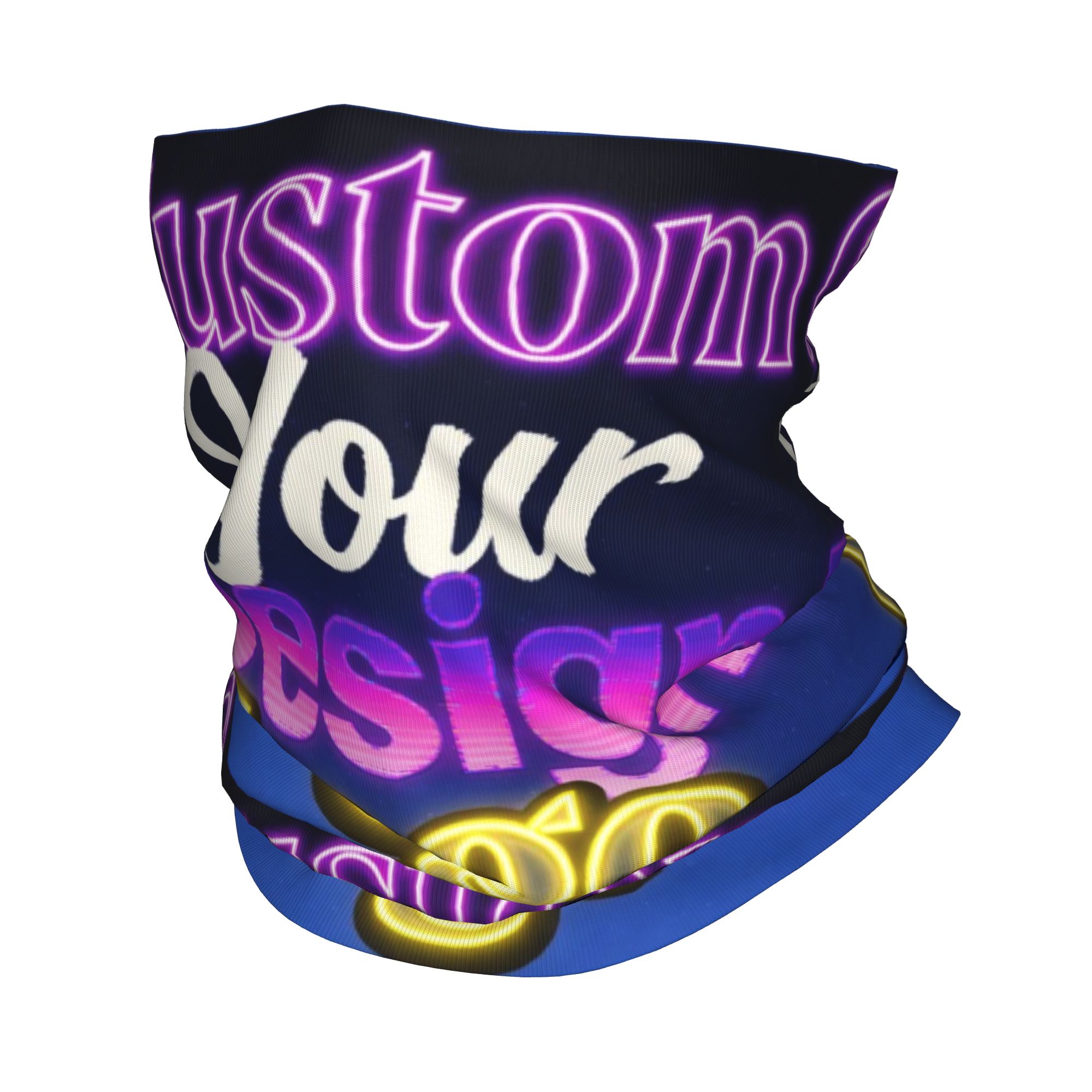 Women Fashion Logo Design - Pañuelo Tubular Personalizado con Logotipo, Diseño