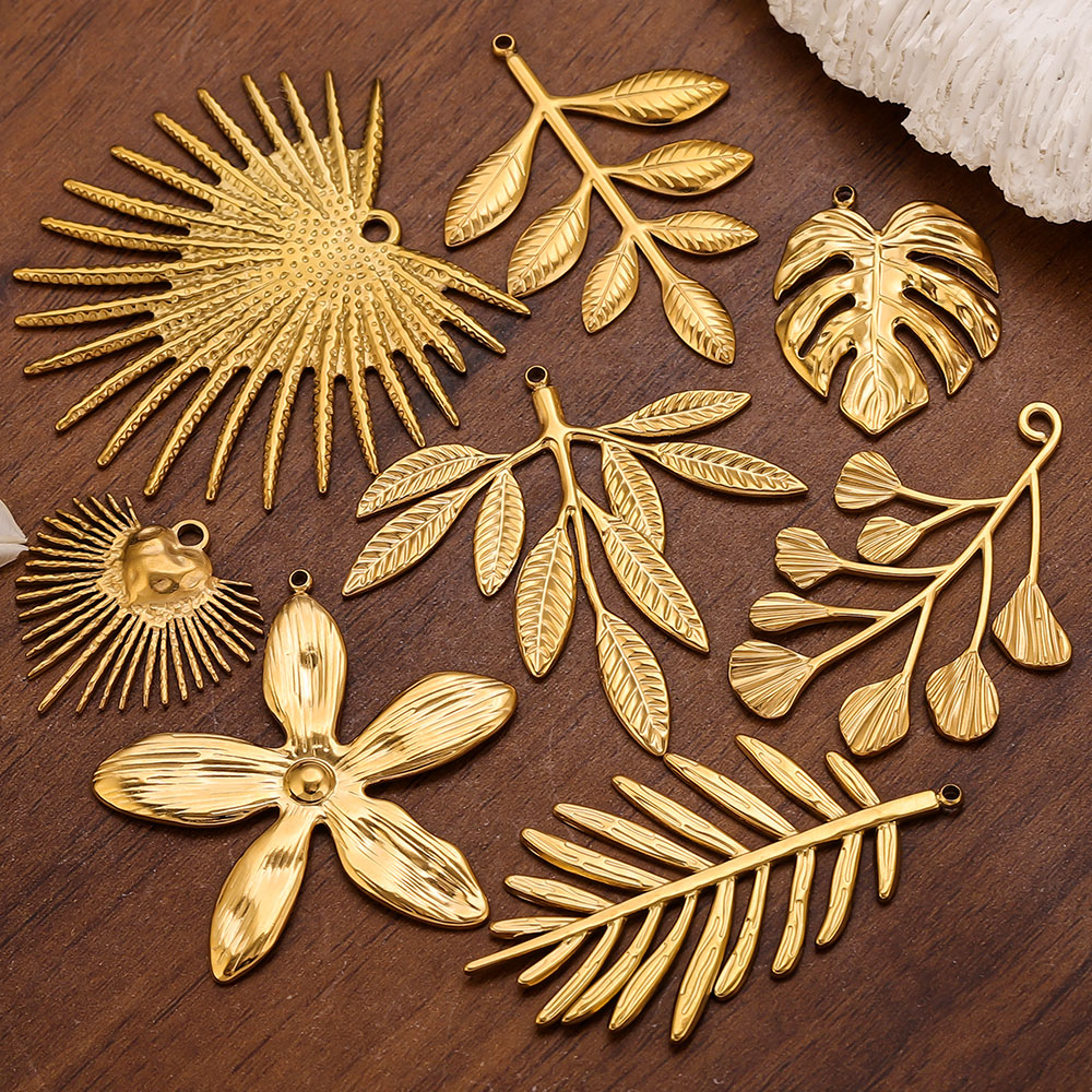 Women Fashion Jewellery - 5 Piezas de Dijes de Acero