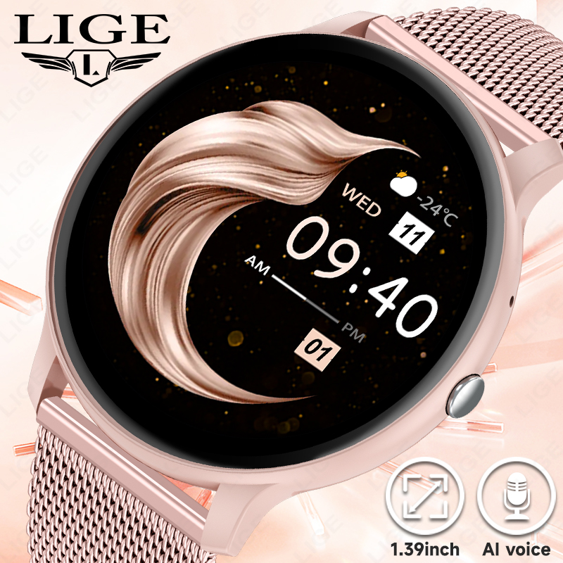 Women Fashion Week 2026 - Reloj inteligente con llamadas Bluetooth para