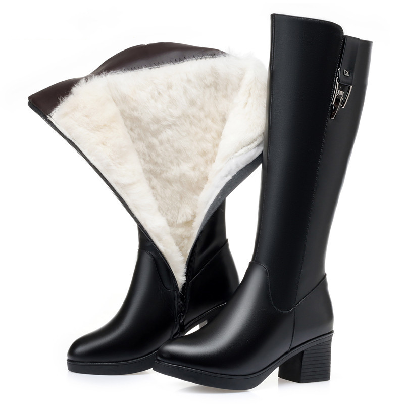 Women'S Fashion Riding Boots - AIYUQI, Botas Largas de invierno para