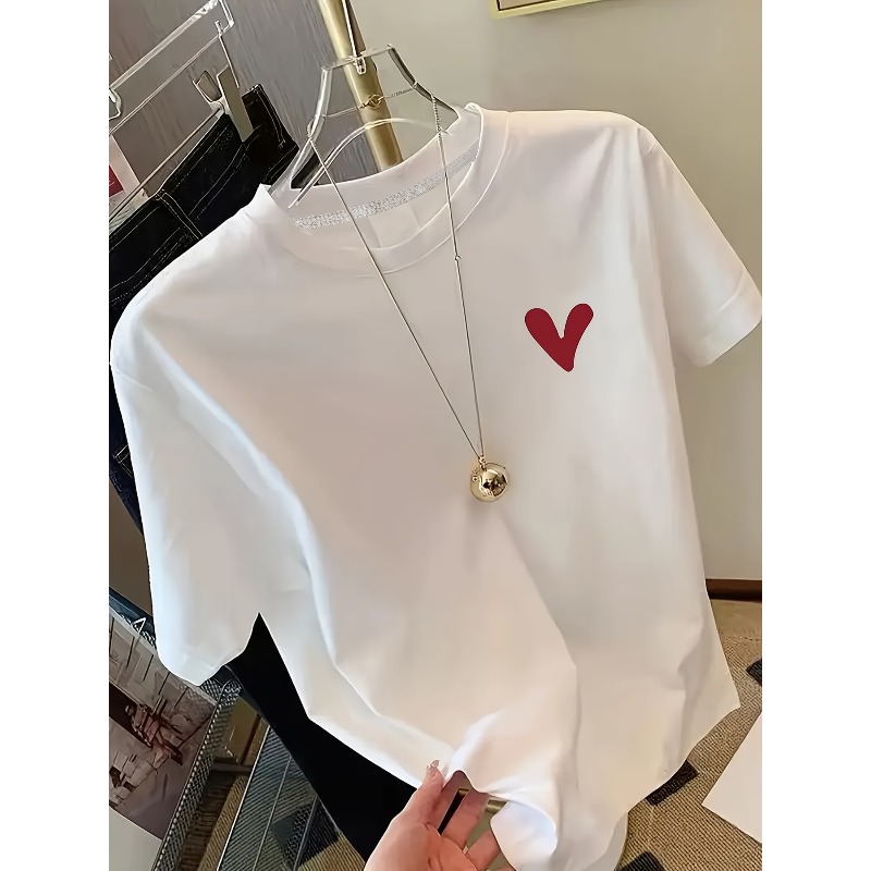 Women Fashion Logo Design - Camiseta con logotipo en forma de