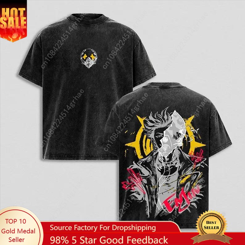 Women'S Fashion Graphic Tees - Camiseta Vintage de Anime Gachiakuta, Camiseta