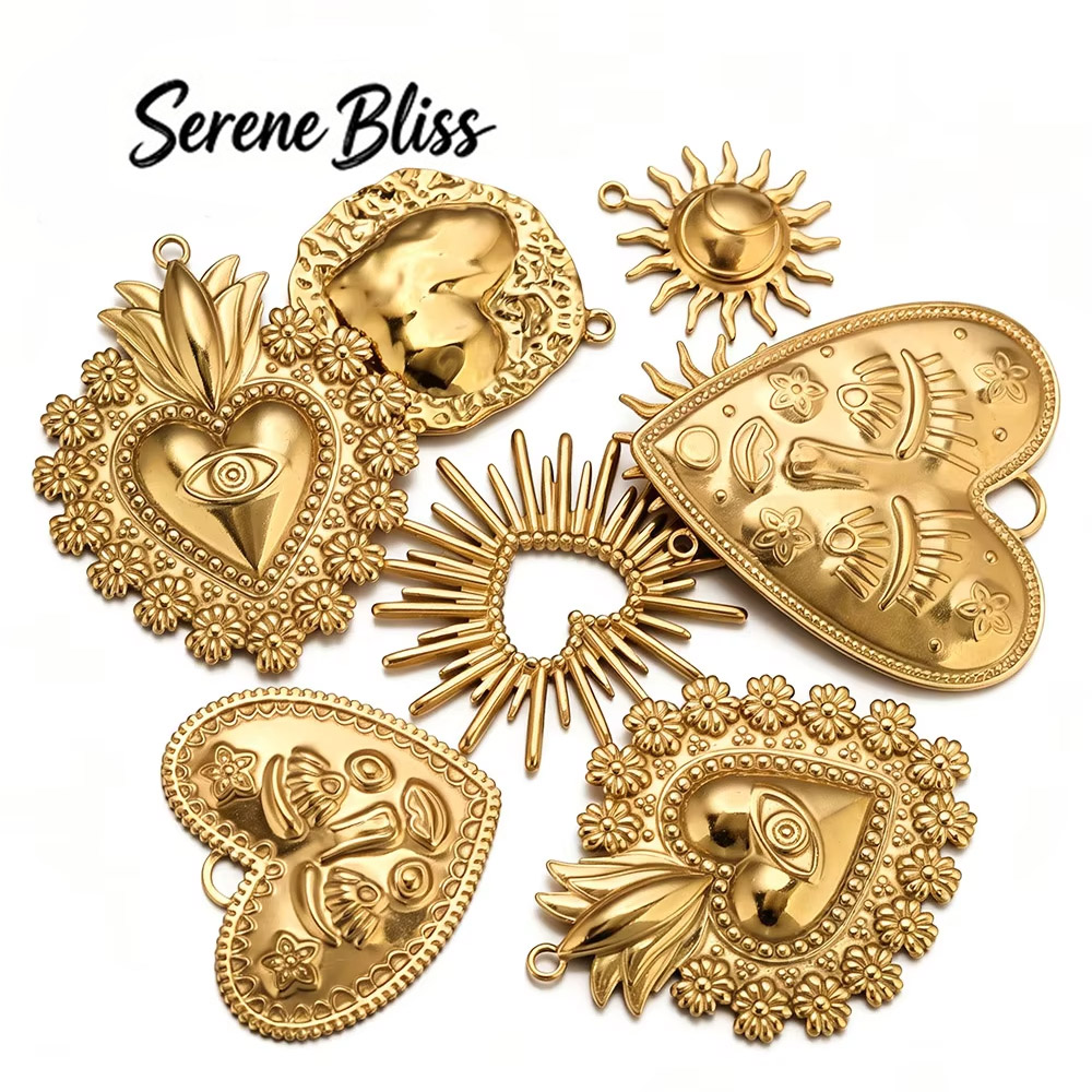 Women Fashion Jewellery - 5 piezas de dijes grandes de