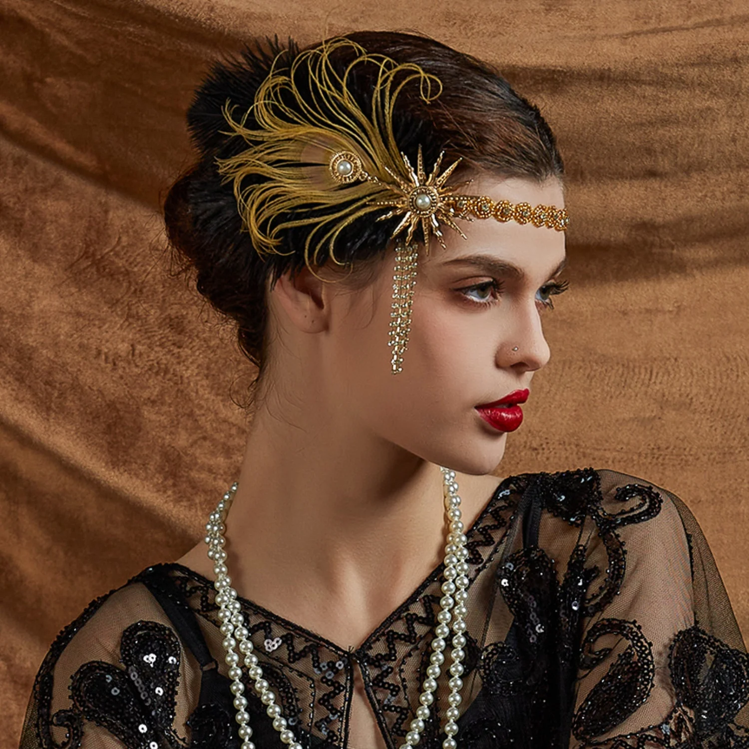 Diadema con diamantes de imita - Women'S Fashion In The 1920S reseña y precio