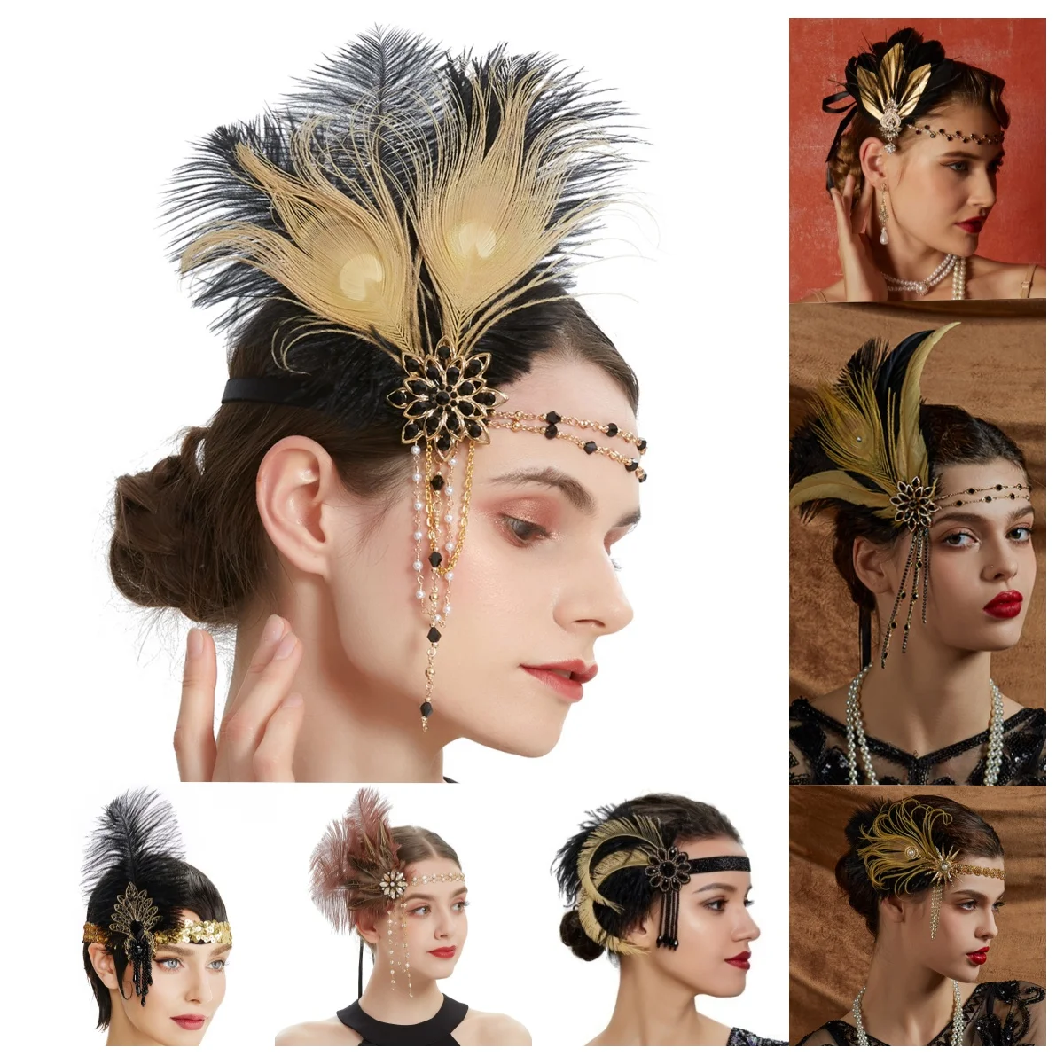 Diadema con diamantes de imita - Women'S Fashion In The 1920S reseña y precio