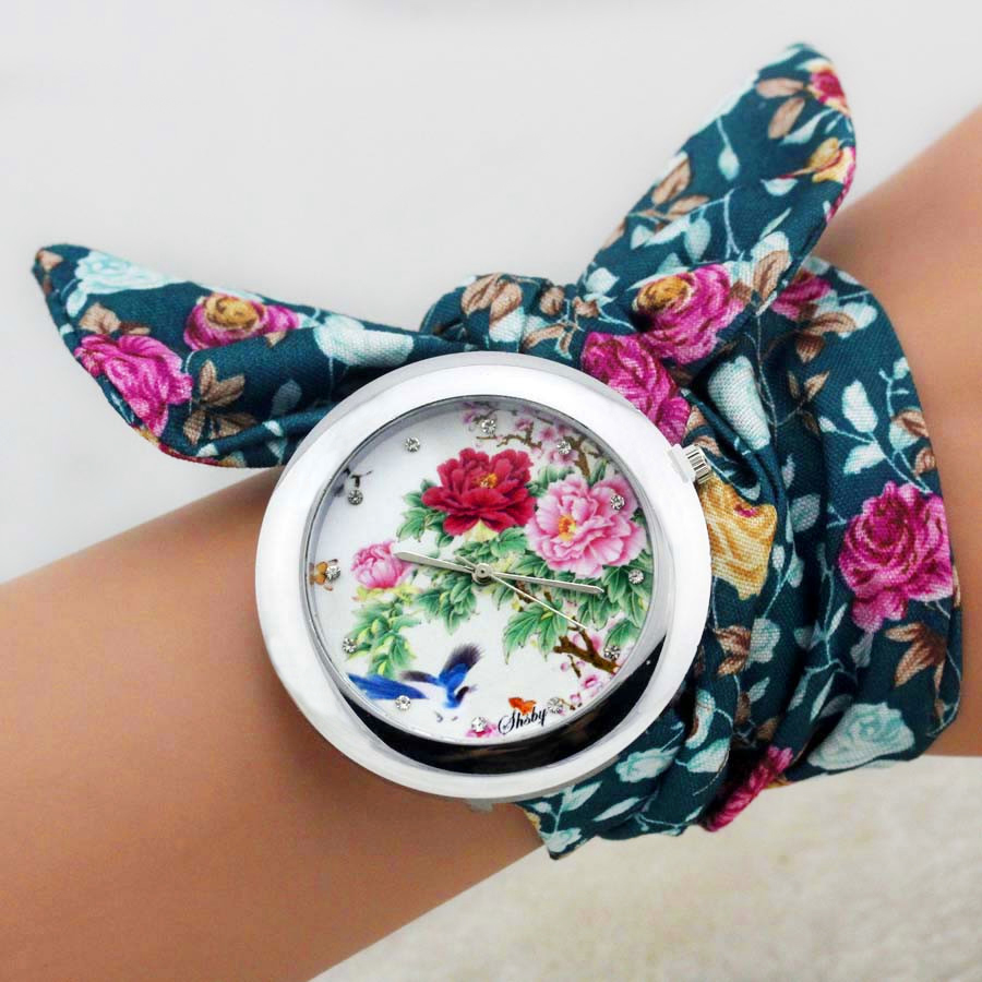 Shsby-Reloj de pulsera de tela - Women'S Fashion From The 60S reseña y precio