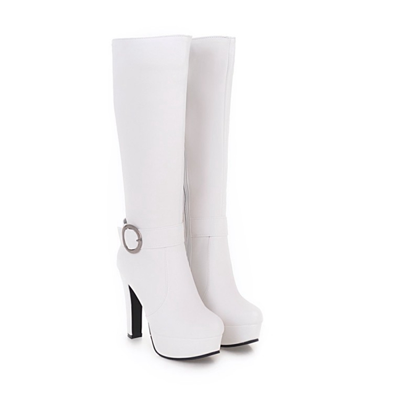 Botas hasta la rodilla para mu - Women'S Fashion Riding Boots reseña y precio