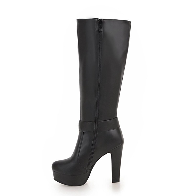 Botas hasta la rodilla para mu - Women'S Fashion Riding Boots reseña y precio