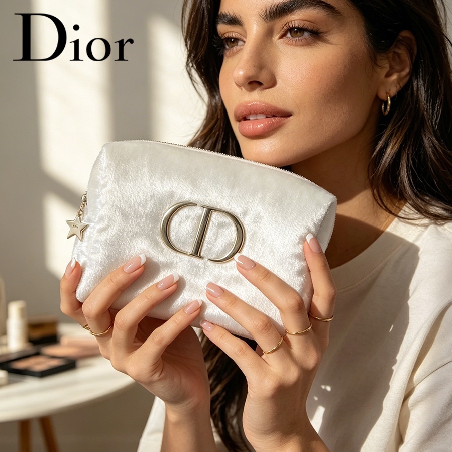 Bolso de Dior, bolsa de cosmét - Women Fashion Logo Design reseña y precio