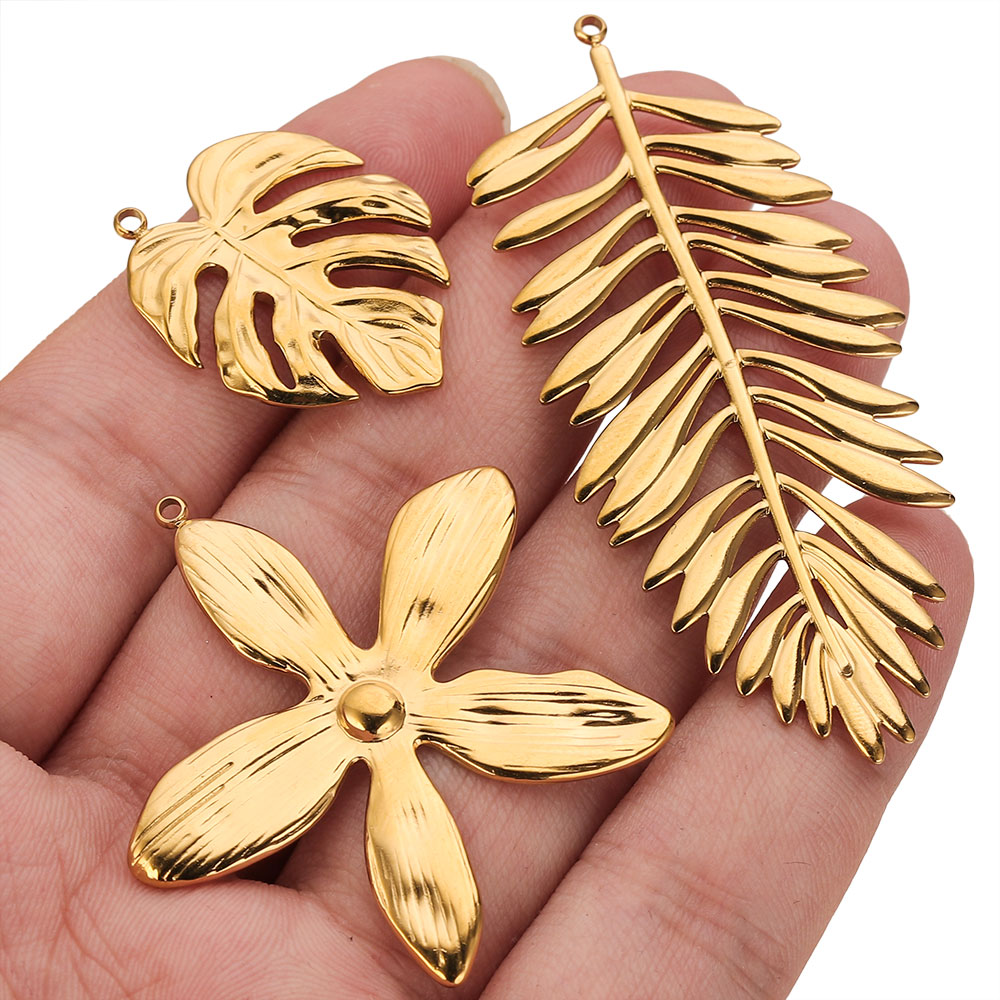 5 Piezas de Dijes de Acero Ino - Women Fashion Jewellery reseña y precio