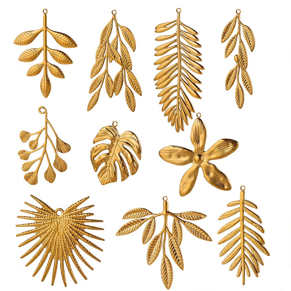 5 Piezas de Dijes de Acero Ino - Women Fashion Jewellery reseña y precio