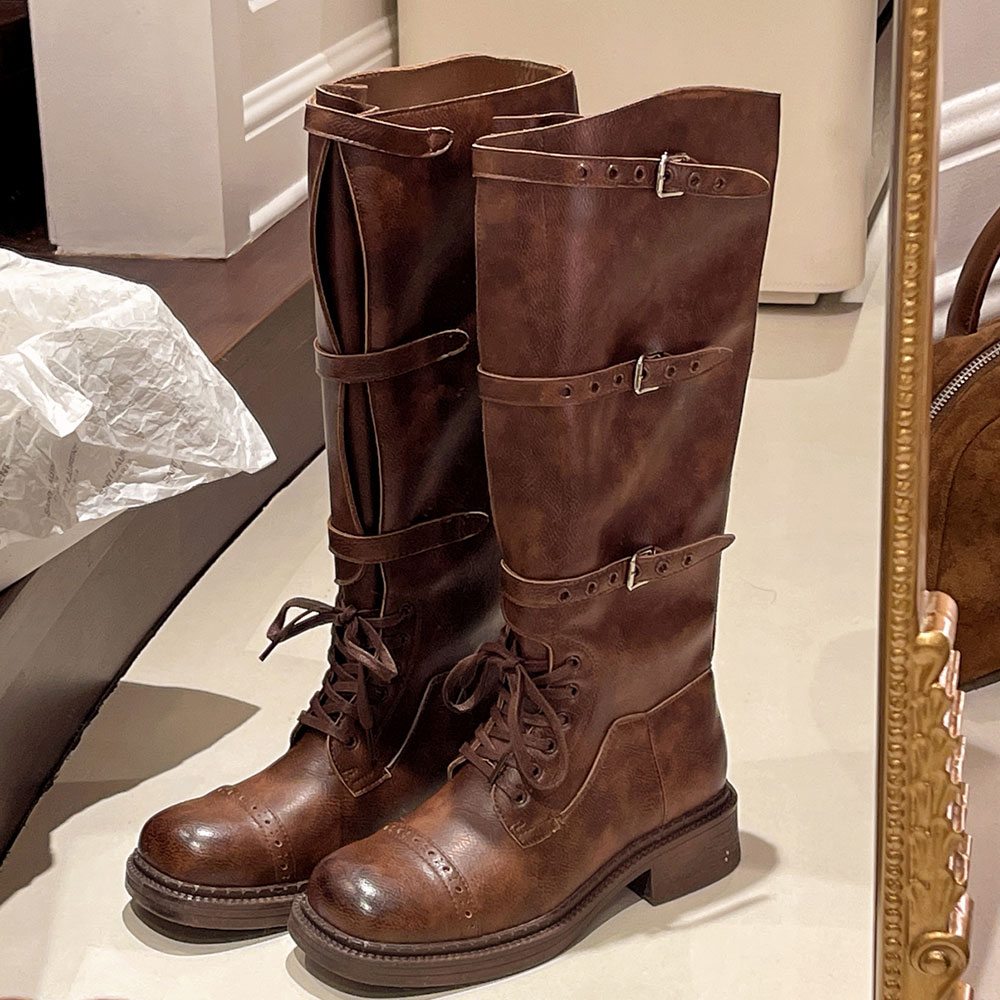 Botas hasta la rodilla para Mu - Women'S Fashion Riding Boots reseña y precio
