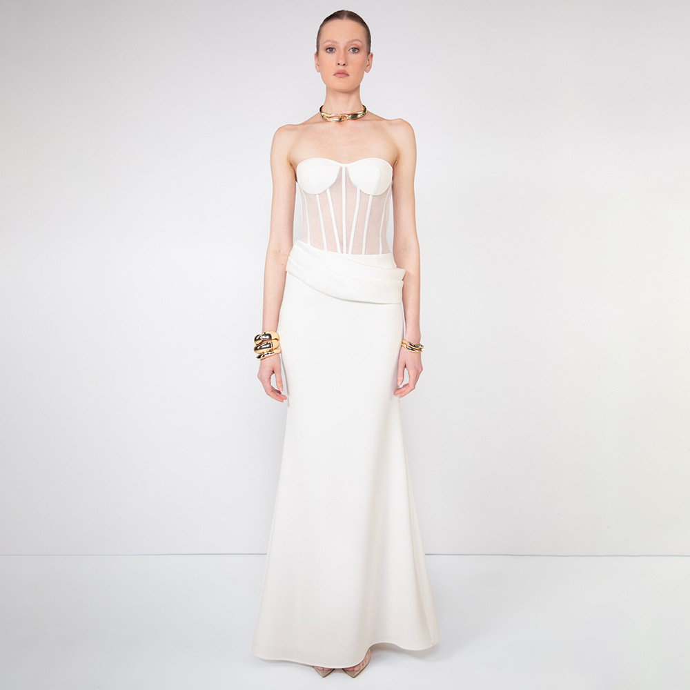 Vestido de Noche Sexy Transpar - Women Fashion Dress Names reseña y precio