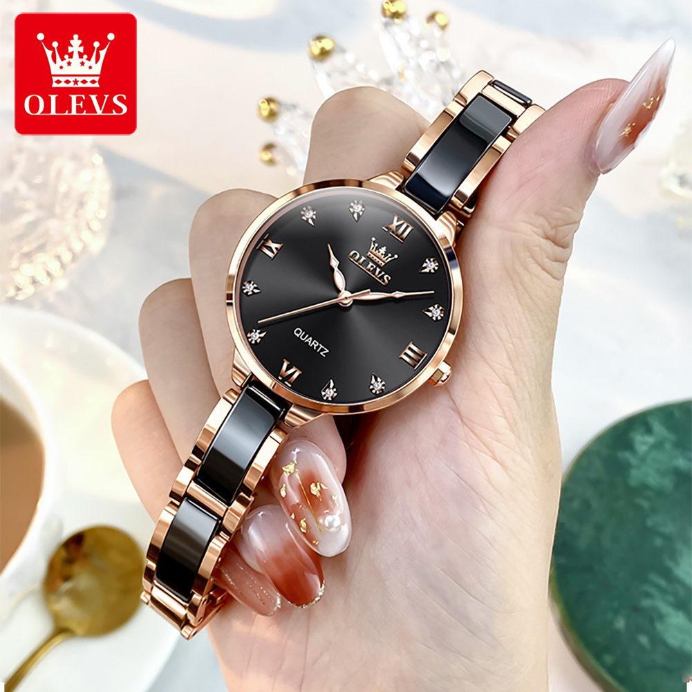 OLEVS 5872 relojes de pulsera  - Fashion Women Watch reseña y precio