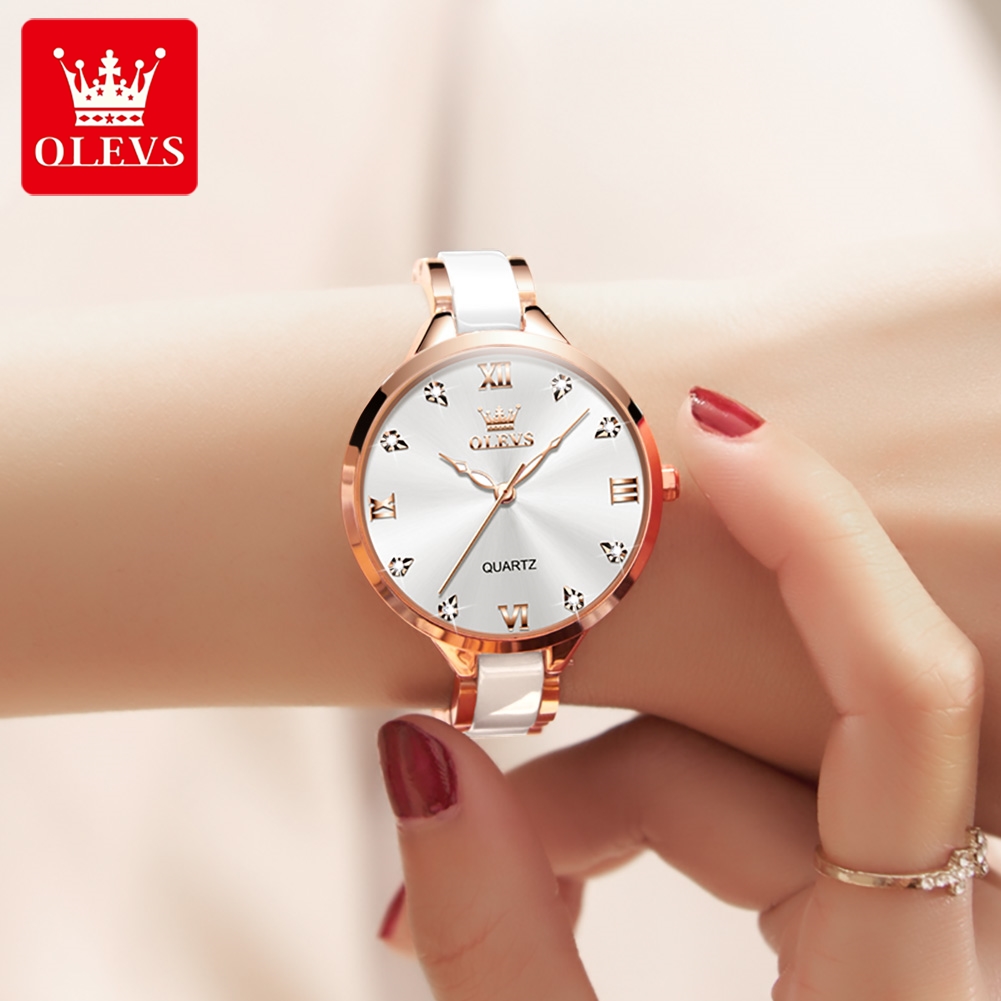 OLEVS 5872 relojes de pulsera  - Fashion Women Watch reseña y precio