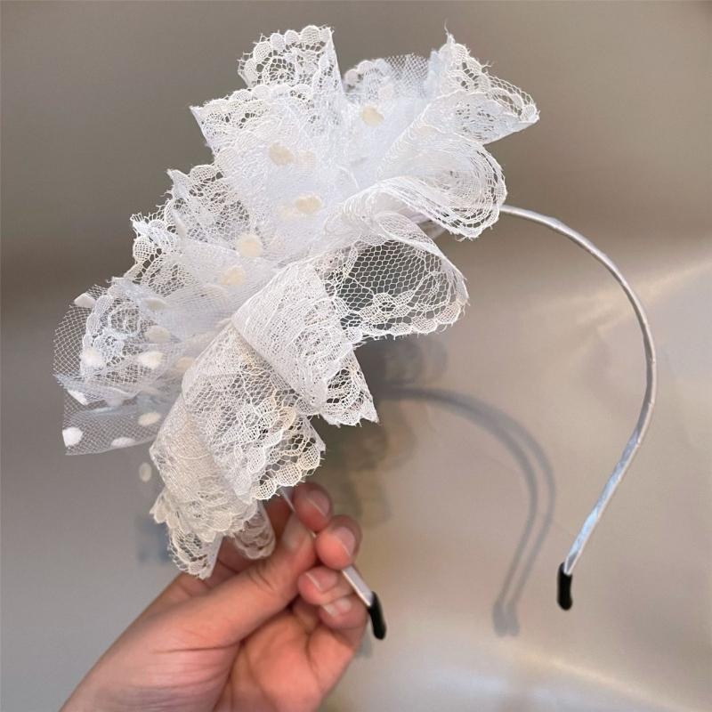 A52E Lace Flower Hair Hoop for - Women'S Fashion In The 1920S reseña y precio