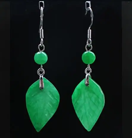 Cuenta de hoja de Jade VERDE N - Women Fashion Jewellery reseña y precio