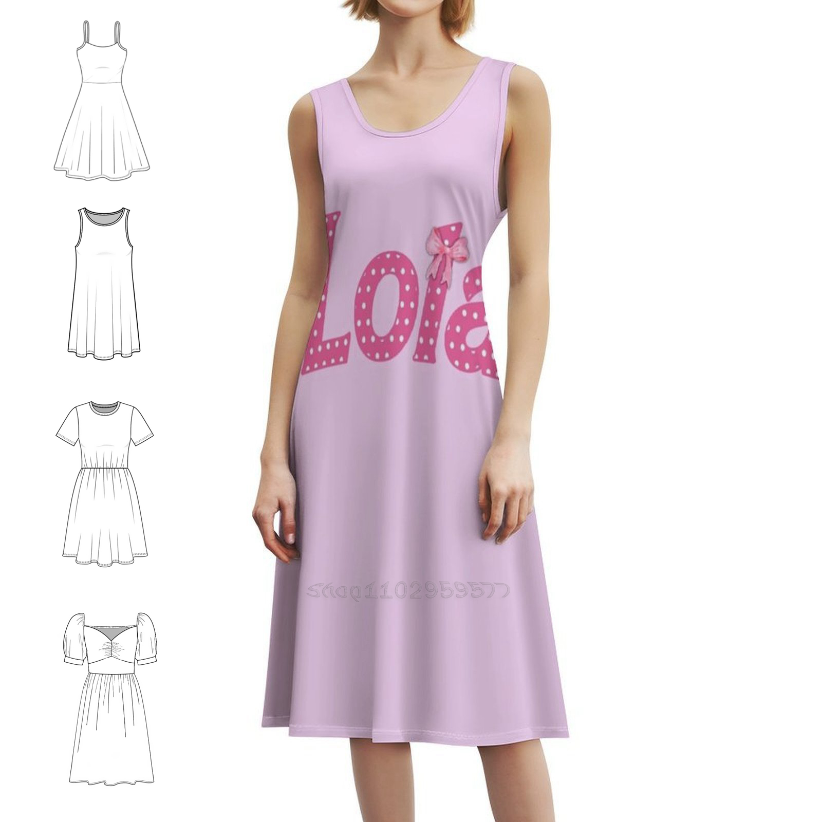 Lola nombre de Callisc Boho Ch - Women Fashion Dress Names reseña y precio