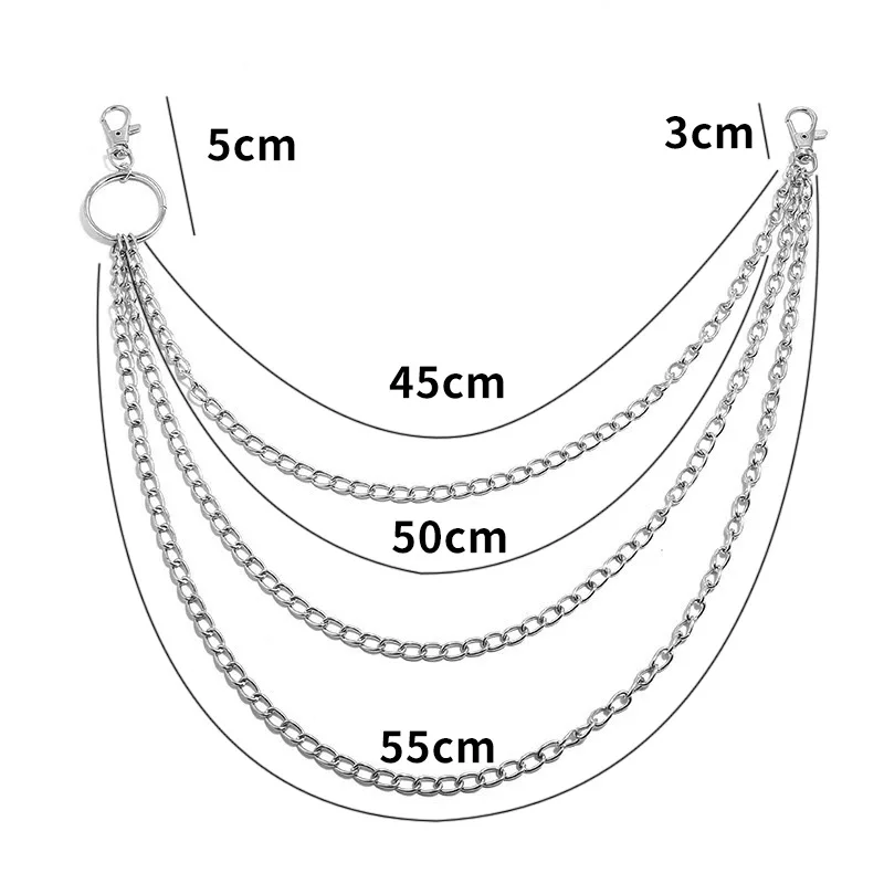 Cadena de cinturón metálica es - Women Fashion Jewellery reseña y precio