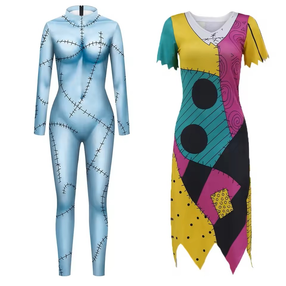 Disfraz de Halloween de la Sal - Sleeveless Jumpsuit reseña y precio