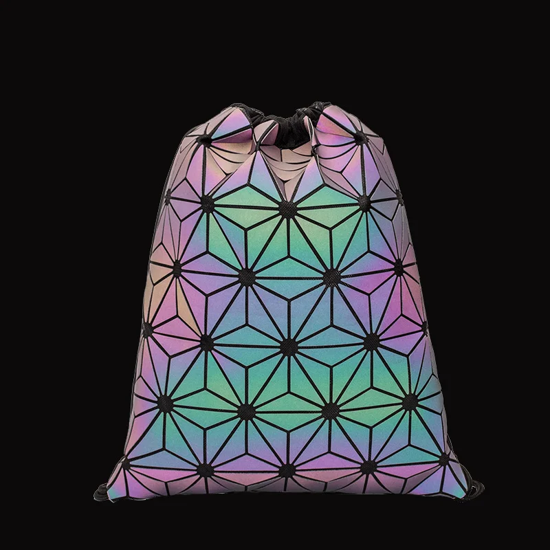 Mochila holográfica con cordón - Women'S Fashion Backpack reseña y precio