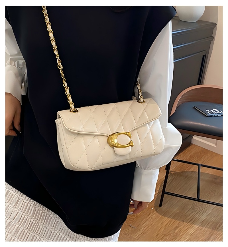 Bolso de Hombro Acolchado de C - Women Fashion Logo Design reseña y precio