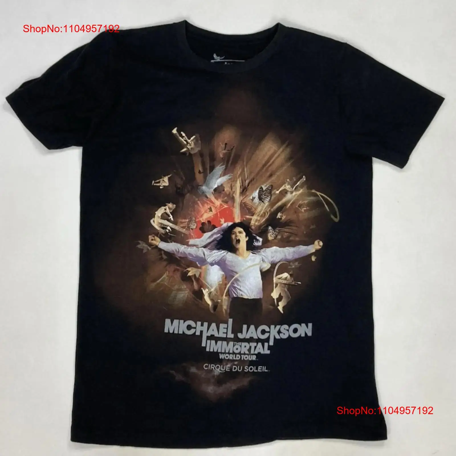 Michael Jackson Immortal Tour  - Women'S Fashion Graphic Tees reseña y precio