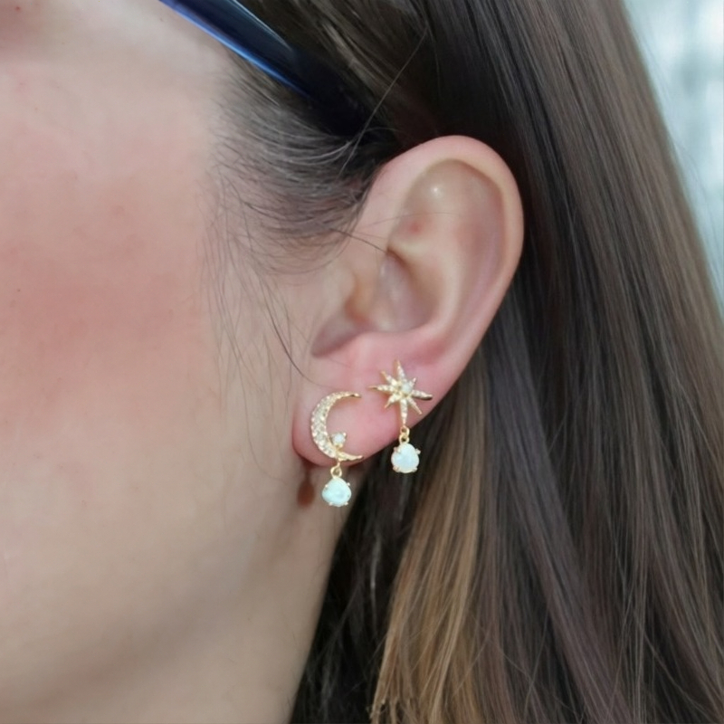 Pendientes de Zirconia Sintéti - Women'S Fashion Trends reseña y precio
