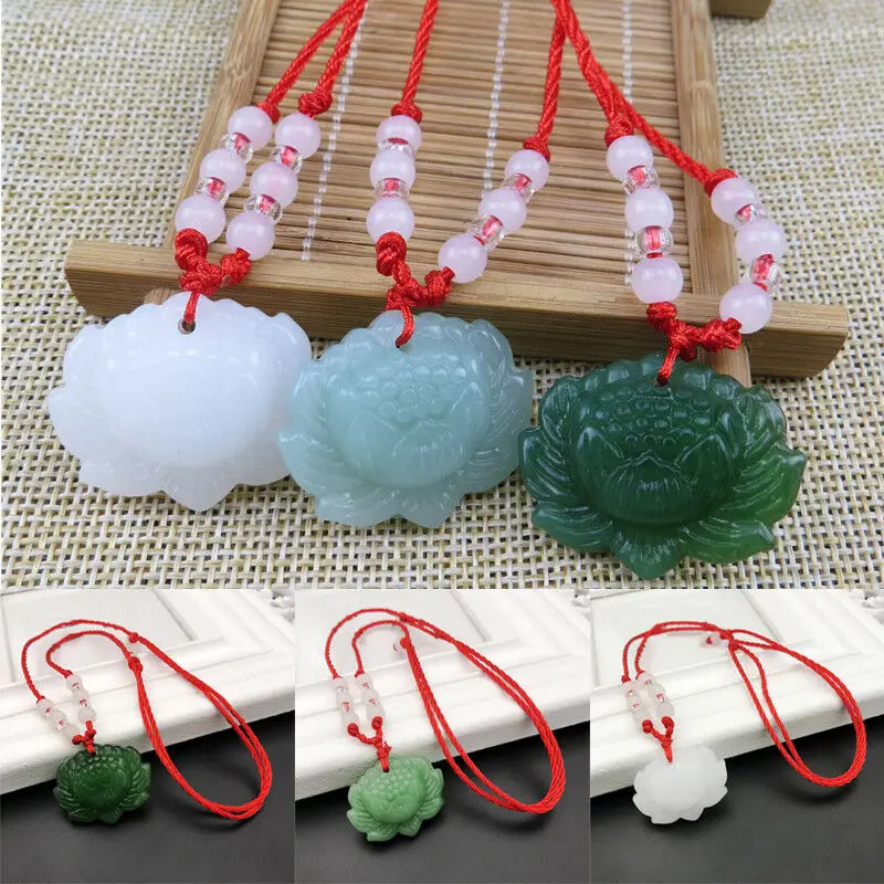 Colgante de Jade verde Natural - Women Fashion Jewellery reseña y precio