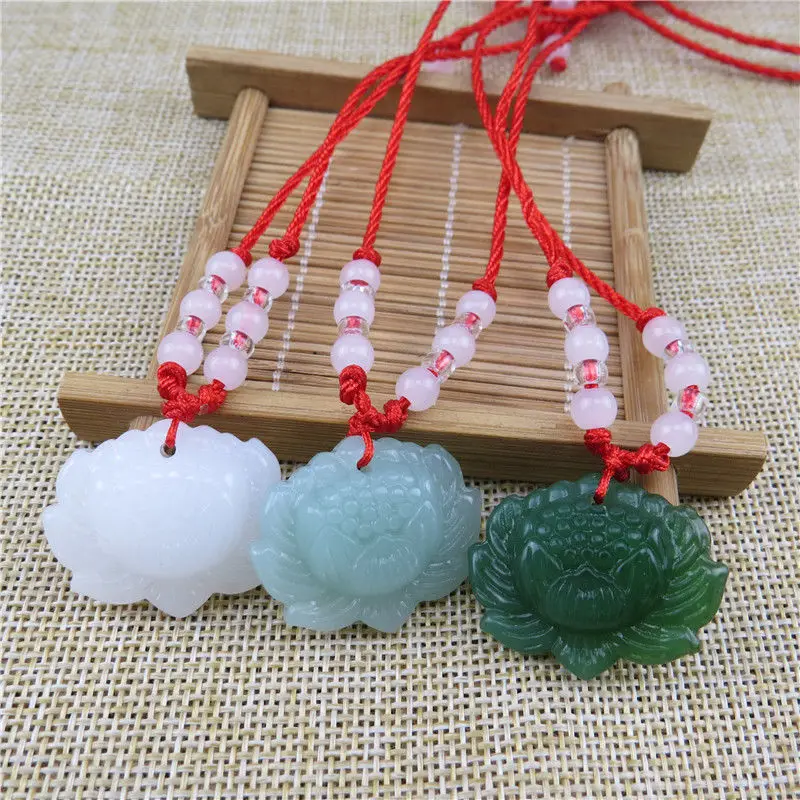 Colgante de Jade verde Natural - Women Fashion Jewellery reseña y precio