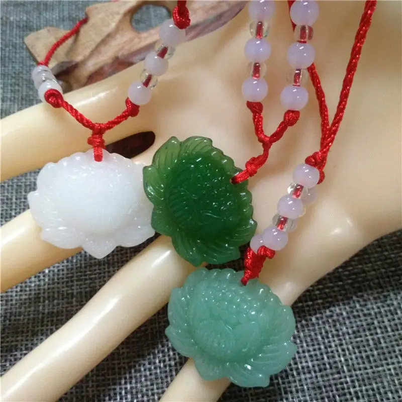 Colgante de Jade verde Natural - Women Fashion Jewellery reseña y precio