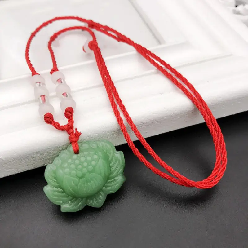 Colgante de Jade verde Natural - Women Fashion Jewellery reseña y precio