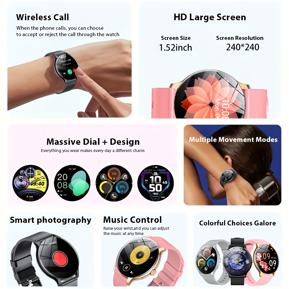 Reloj Inteligente LAXASFIT 202 - Women Fashion Week 2026 reseña y precio