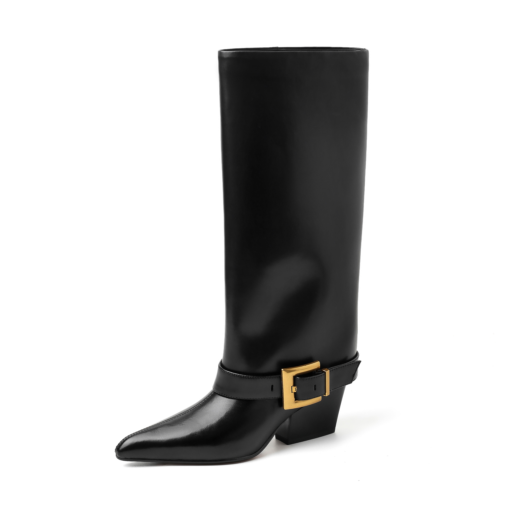Botas de montar de moda con pu - Women'S Fashion Riding Boots reseña y precio
