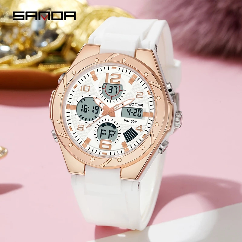 Reloj SANDA Rosa para Mujer, R - Women Fashion Week 2026 reseña y precio
