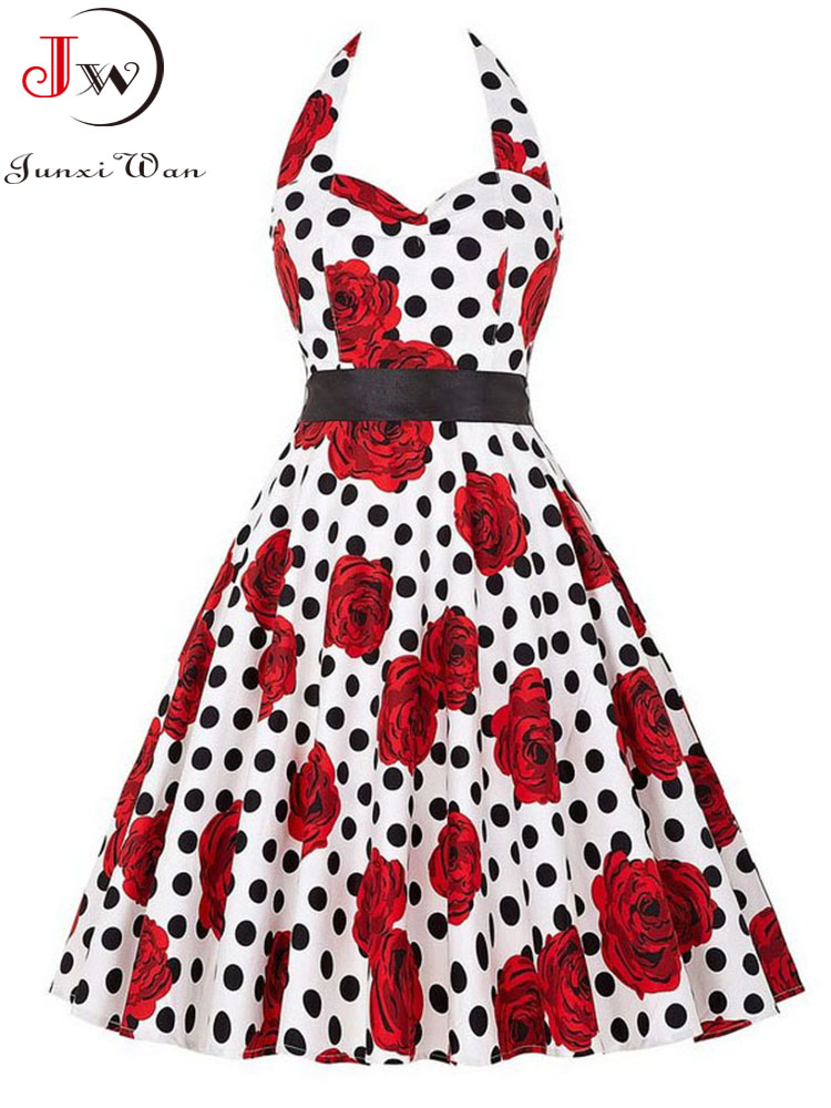 Vestido Vintage de lunares par - Women'S Fashion From The 60S reseña y precio