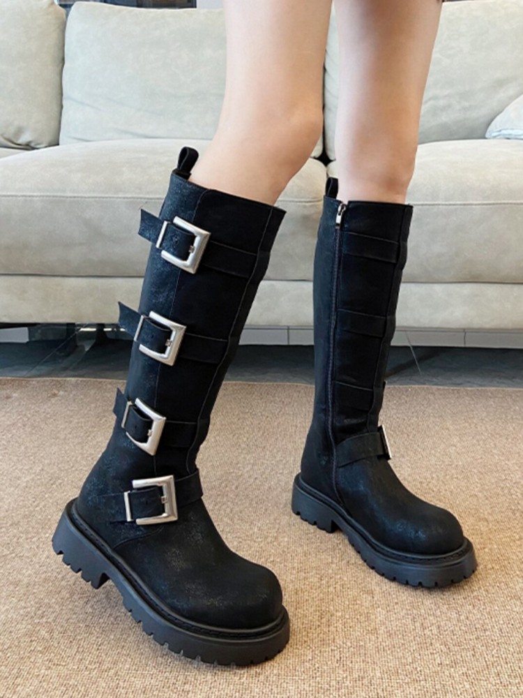 Botas de Moda para Mujer con M - Women'S Fashion Riding Boots reseña y precio