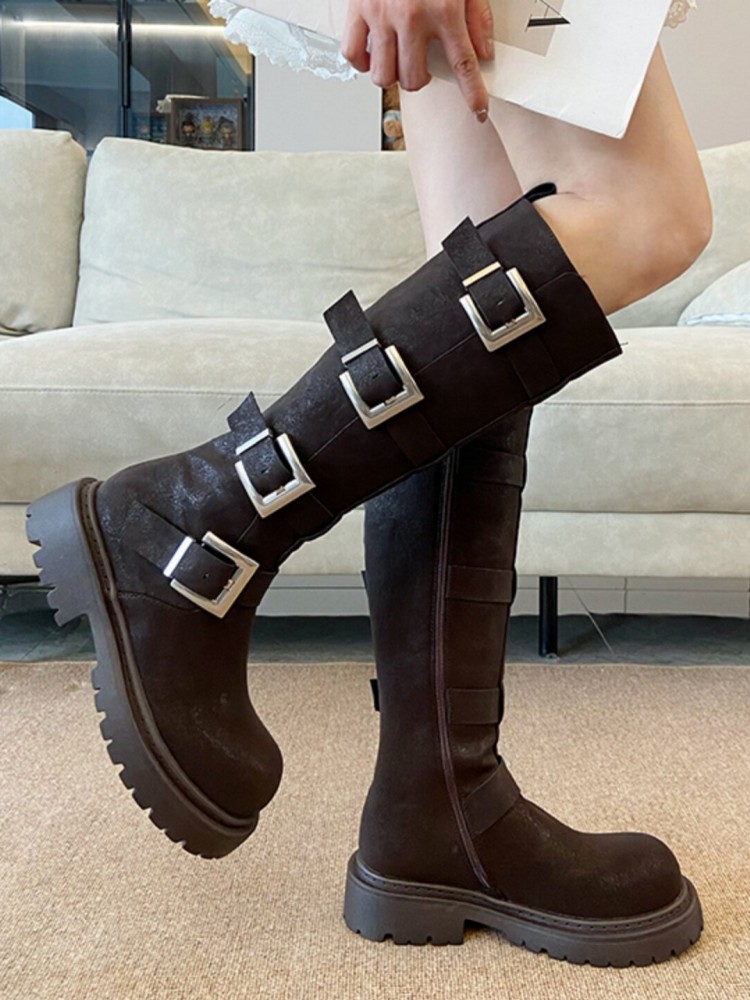 Botas de Moda para Mujer con M - Women'S Fashion Riding Boots reseña y precio