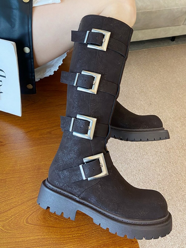 Botas de Moda para Mujer con M - Women'S Fashion Riding Boots reseña y precio