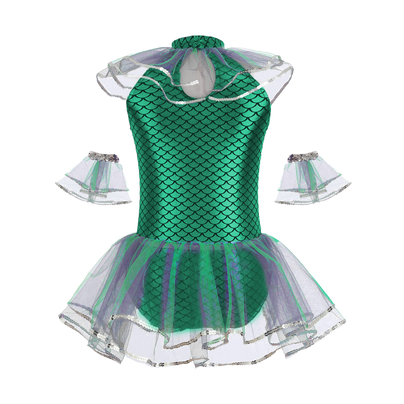 Disfraz de sirena para Hallowe - Sleeveless Jumpsuit reseña y precio