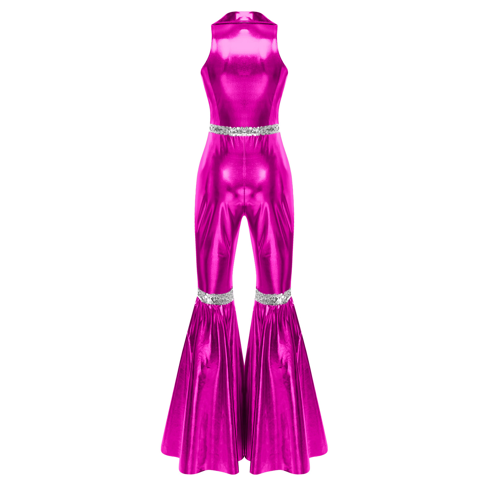 Body de discoteca de los años  - Sleeveless Jumpsuit reseña y precio