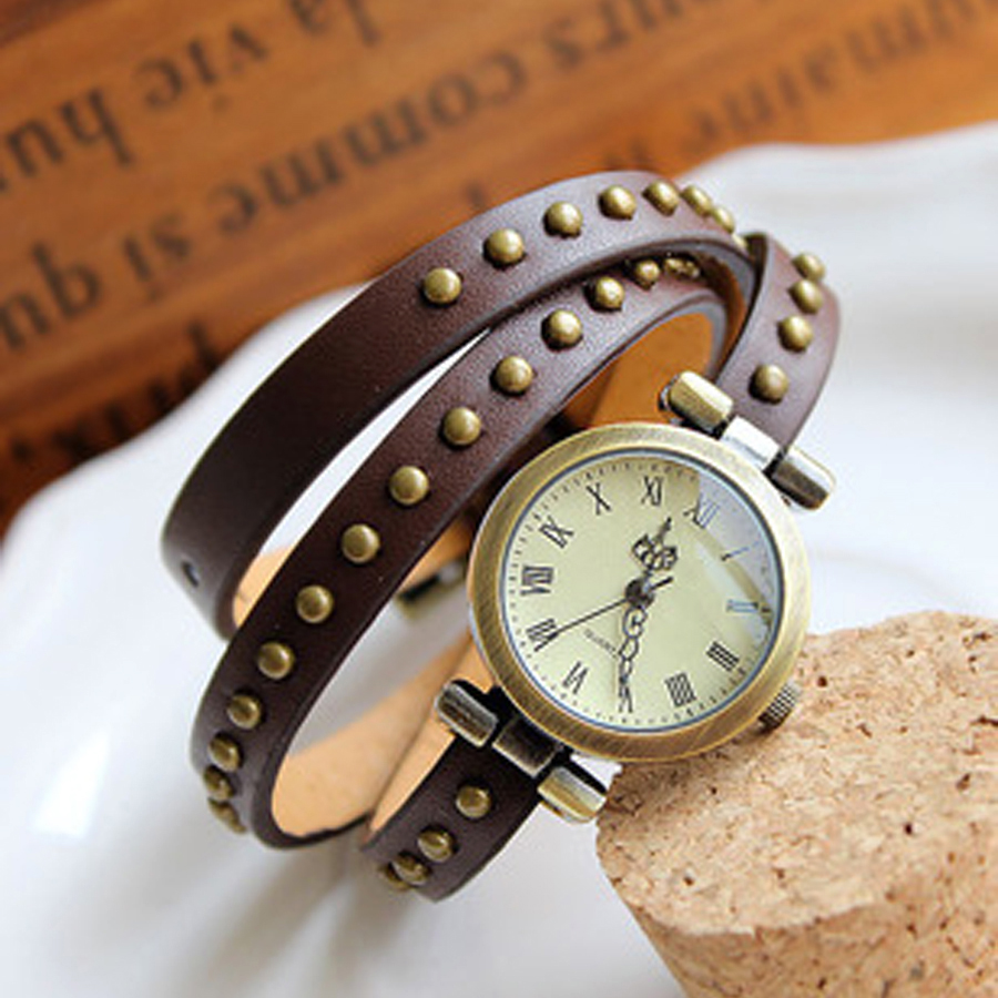 Reloj largo de cuero genuino p - Women'S Fashion From The 60S reseña y precio