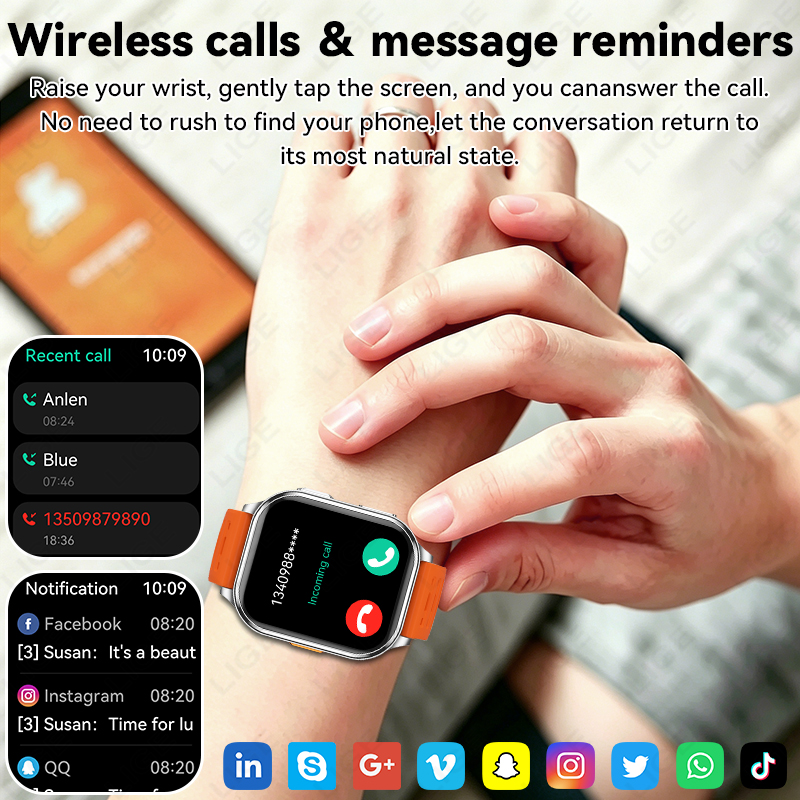 Reloj Inteligente LIGE 2026 co - Women Fashion Week 2026 reseña y precio