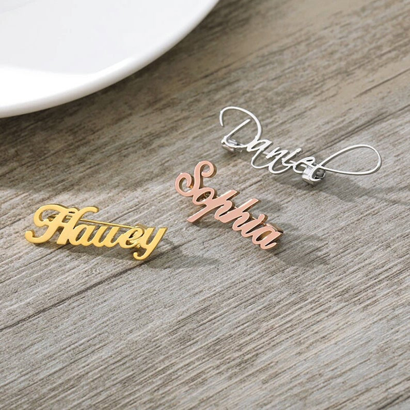 Nuevo broche con nombre person - Women Fashion Logo Design reseña y precio