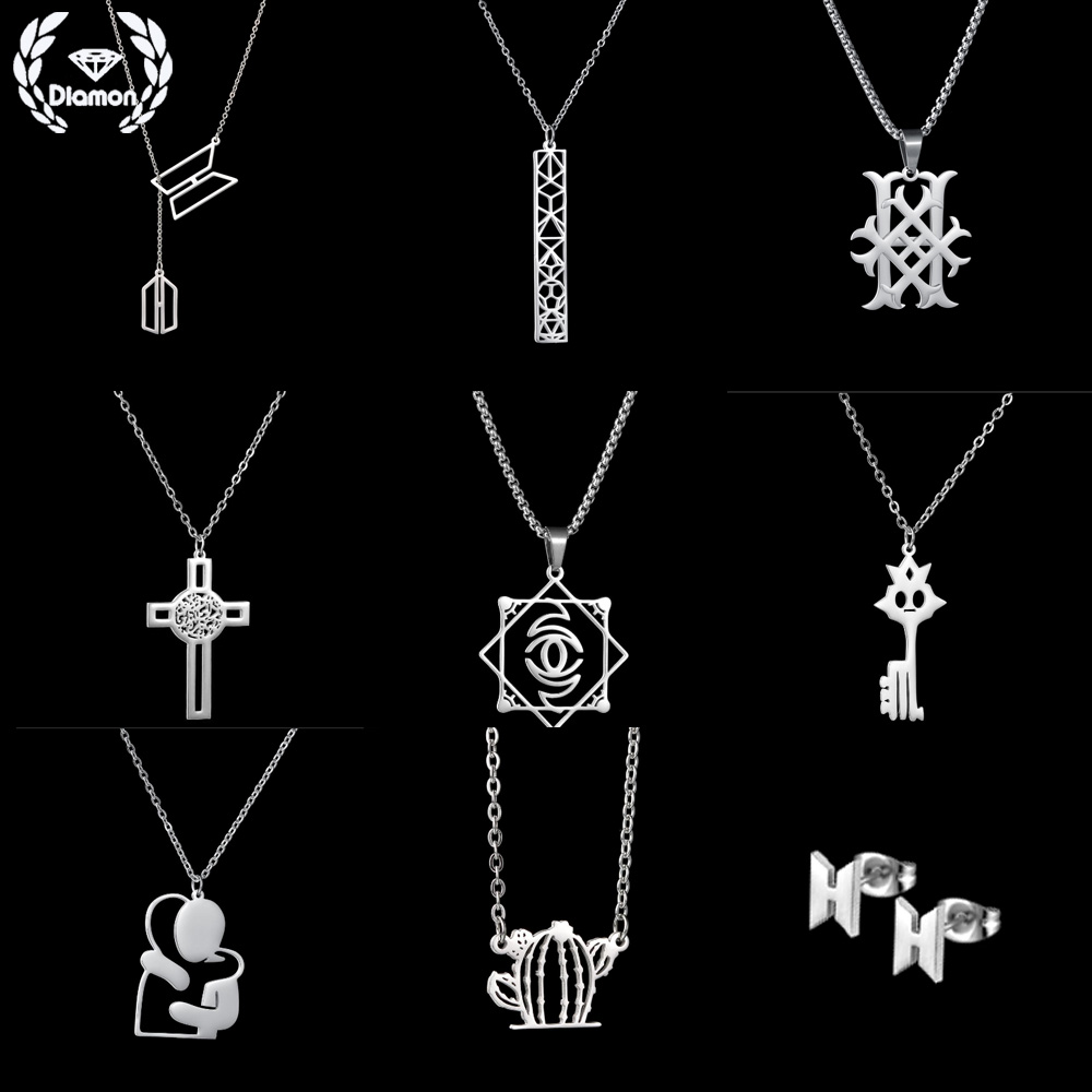 Collar con Colgante de Diamant - Women Fashion Logo Design reseña y precio