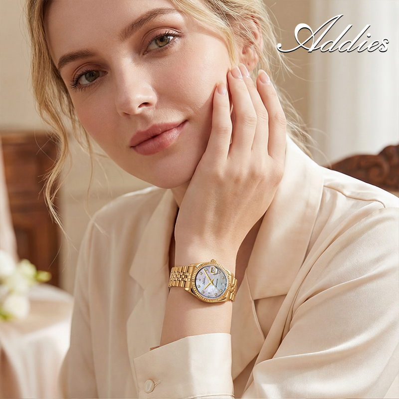 Relojes ADDIES 585 de cuarzo p - Fashion Women Watch reseña y precio
