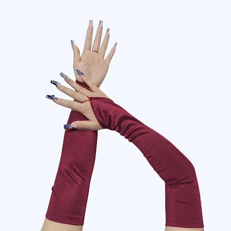 Guantes de satén sin dedos con - Women'S Fashion In The 1920S reseña y precio