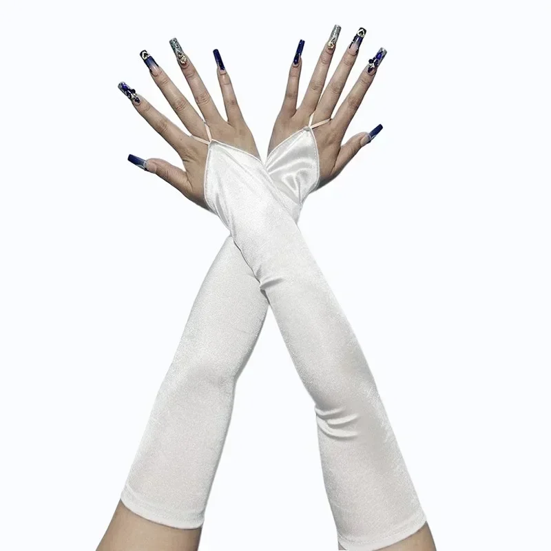 Guantes de satén sin dedos con - Women'S Fashion In The 1920S reseña y precio