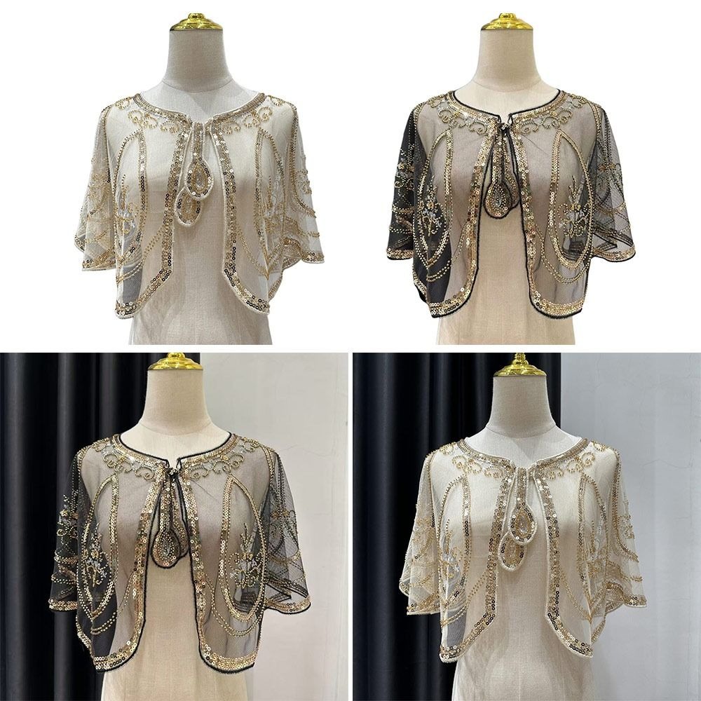 Elegante Chal de Lentejuelas B - Women'S Fashion In The 1920S reseña y precio