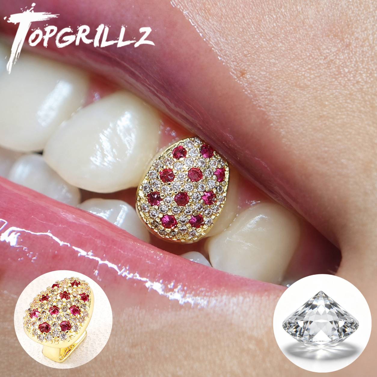 TOPGRILLZ Grillz de un solo di - Women'S Fashion Visor reseña y precio